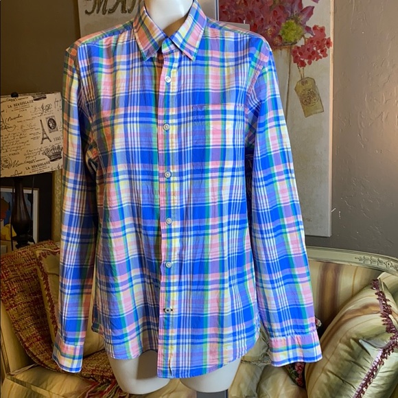 Tommy Hilfiger Other - Tommy Hilfiger custom Fit Plaid Shirt Medium